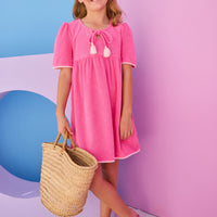 Riviera Dress - Hot Pink Terry