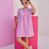 Riviera Dress - Lilac Terry