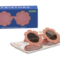Polarized Flower Sunglasses - Peachy Keen