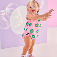 Blair Bubble - Poppy Floral Pink