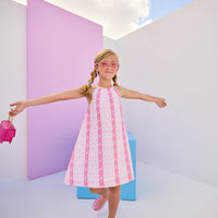 Halter Swing Dress - Valencia Vines