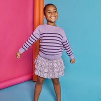 Cecilia Skort - Violet Patchwork