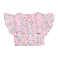 Annie Top - Spring Marguerite Floral