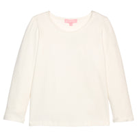 Essential Tee - Snow Pointelle
