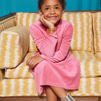 Lisle Dress - Rose Velour