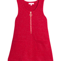 Retro Jumper - Crimson
