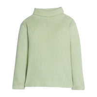Ribbed Turtleneck - Pistachio Ice Cream