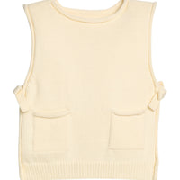Sweater Vest - Cream