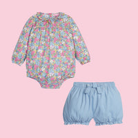 Pair our BestyBloomers with our Caroline Bubble underneath--BISBY girl