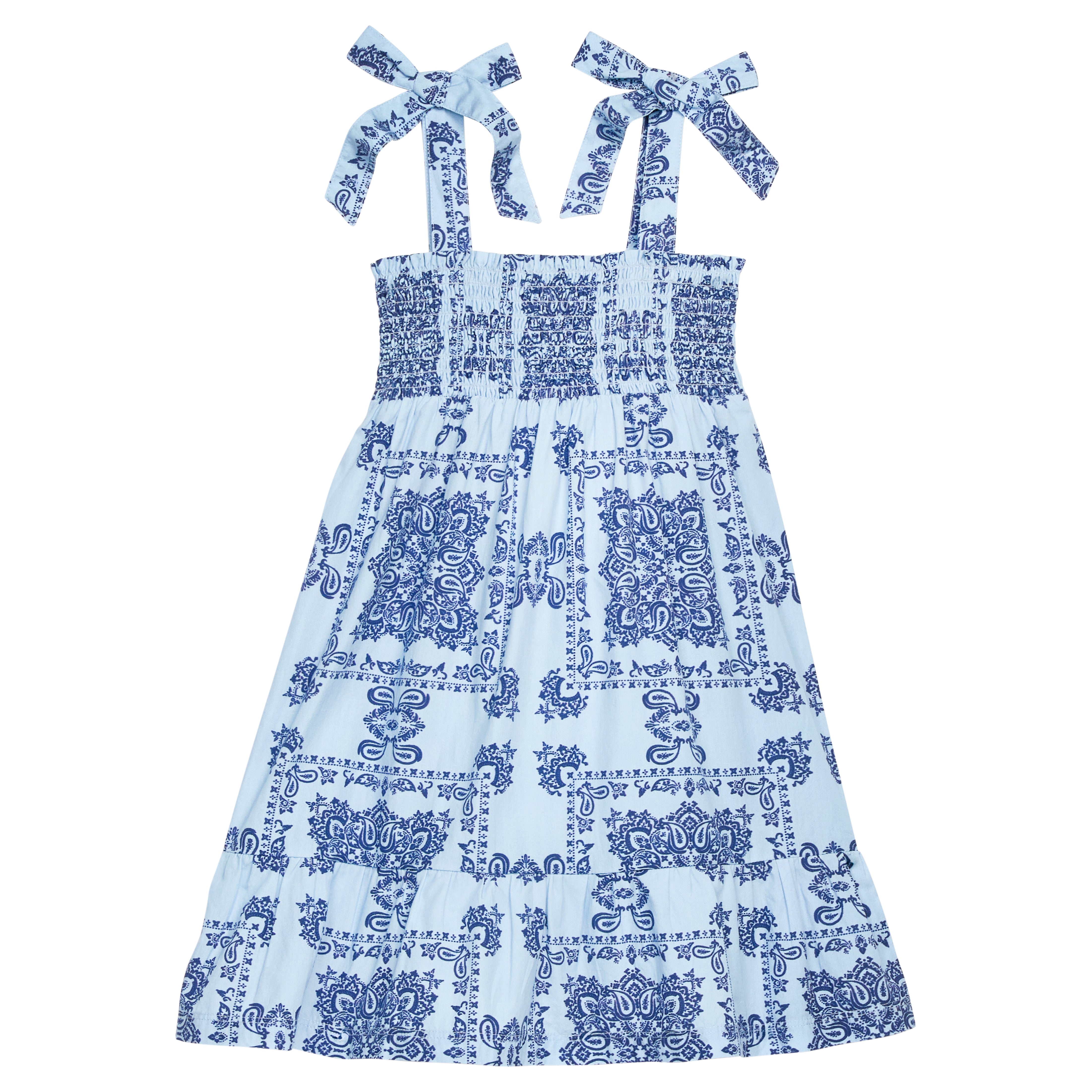 blue linen long dress Lucy Dress