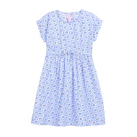 Xie Xie Dress - Periwinkle Floral