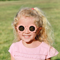 Polarized Flower Sunglasses - Peachy Keen