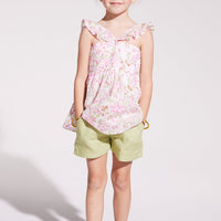 Soho Top - Violet Floral