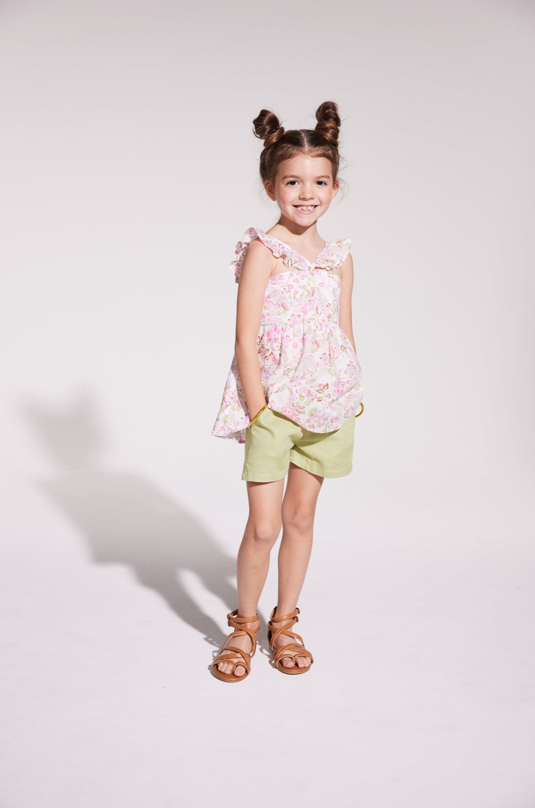 Basic Shorts - Vine Linen