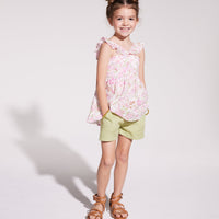 Basic Shorts - Vine Linen
