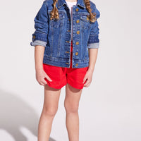 Basic Shorts - Poppy Linen