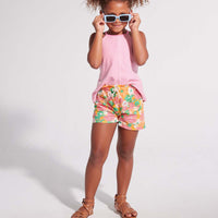 tween girls pink and white striped halter tank