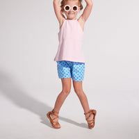 BISBY girl in our Light Pink Halter Top