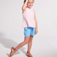 BISBY girl in our Light Pink Halter Top