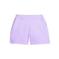 BISBY girl/tween lilac shorts with elastic waistband and pockets.