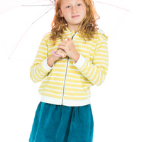Circle Skirt - Turquoise Velvet