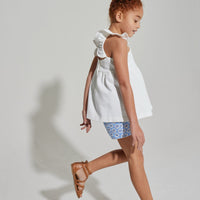 Southampton Shorts - Periwinkle Floral