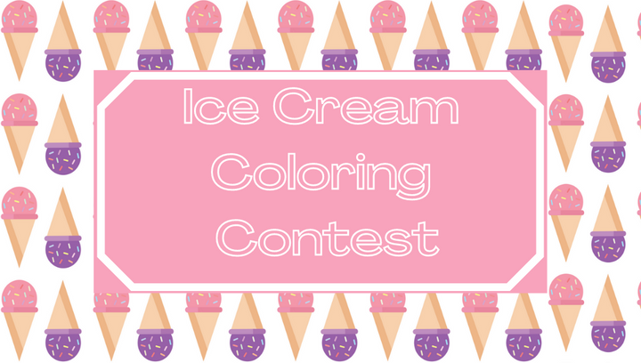 Ice Cream Coloring Contest