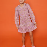 Indie Dress - Verbier Vines Violet