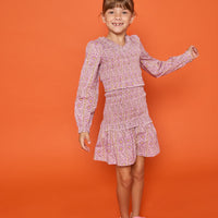 Indie Dress - Verbier Vines Violet