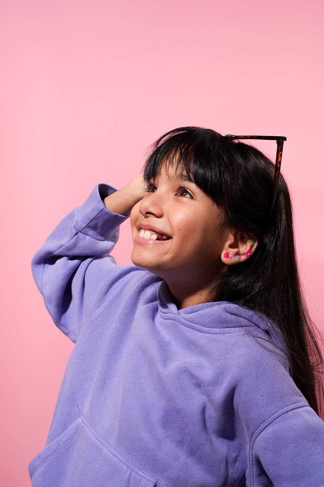 Kids Stick On Earrings - Unicorn