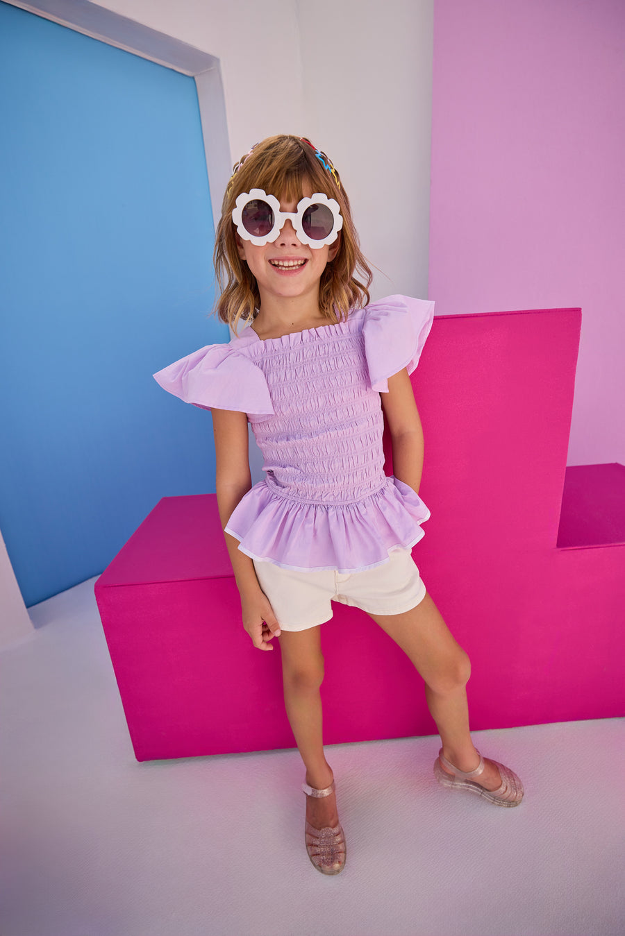 India Top - Lilac
