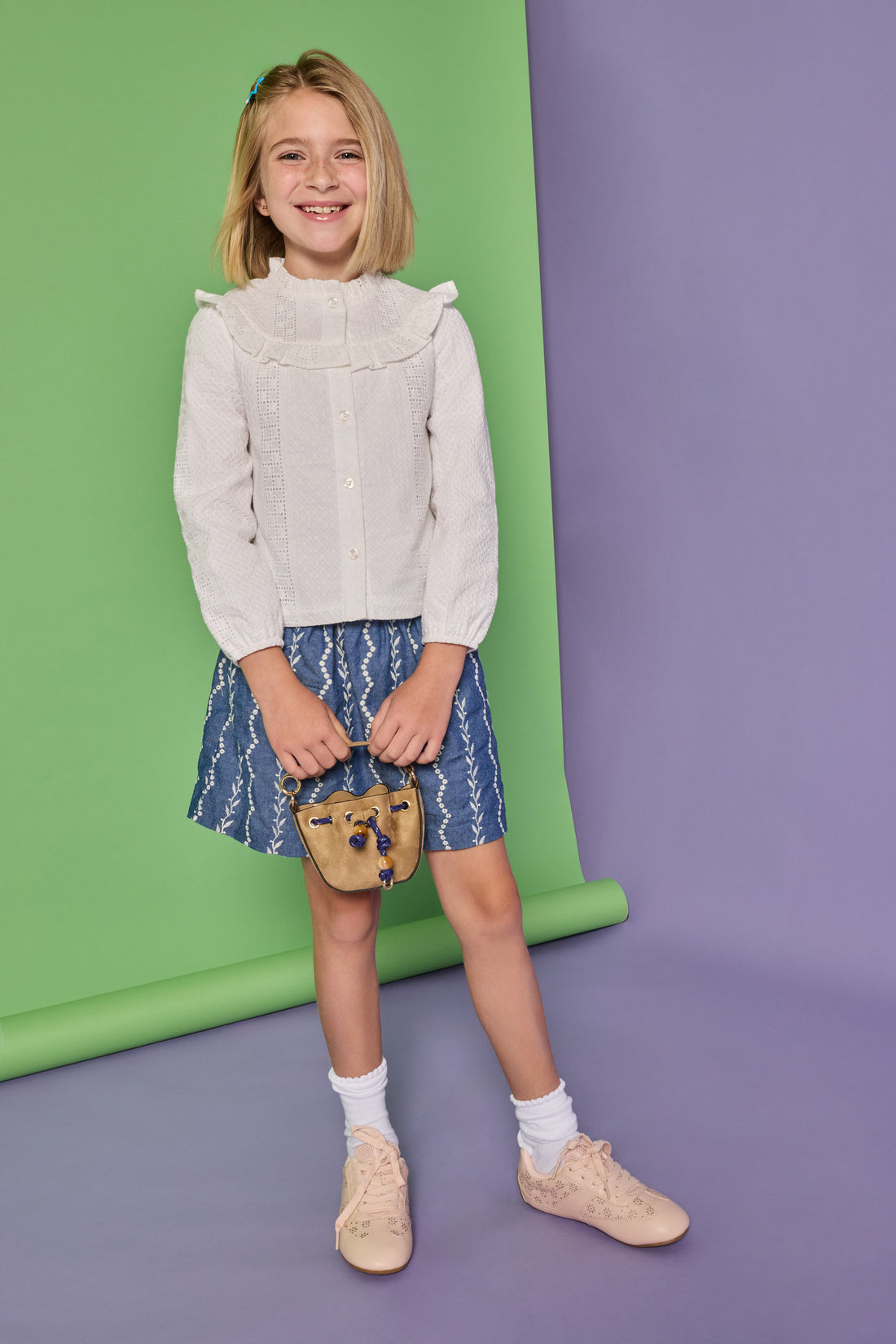 Cintra Top - White Eyelet