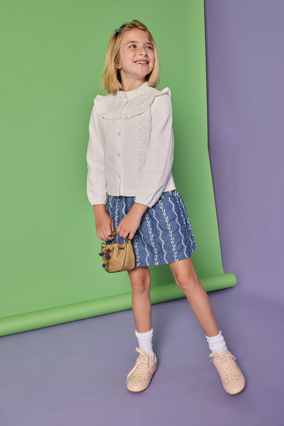 Cintra Top - White Eyelet