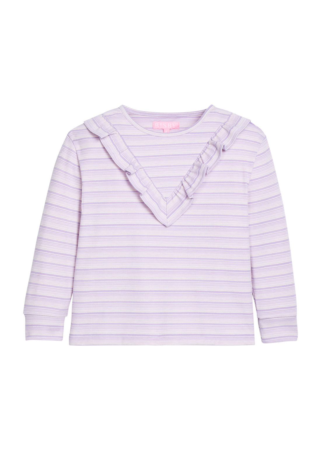 Aspen Tee - Lavender Sparkle Stripe