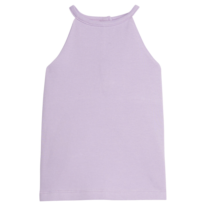 girls light purple/lavendar tank top with halter neck by BISBY