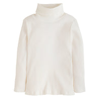 girls tween clothing ribbed ivory white cream turtleneck