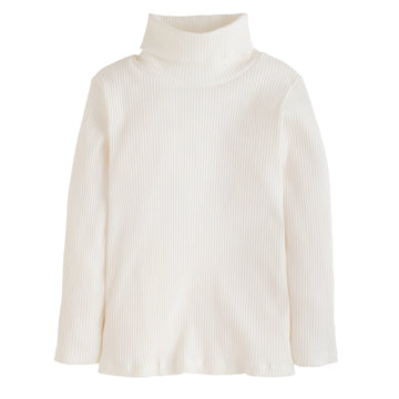 girls tween clothing ribbed ivory white cream turtleneck