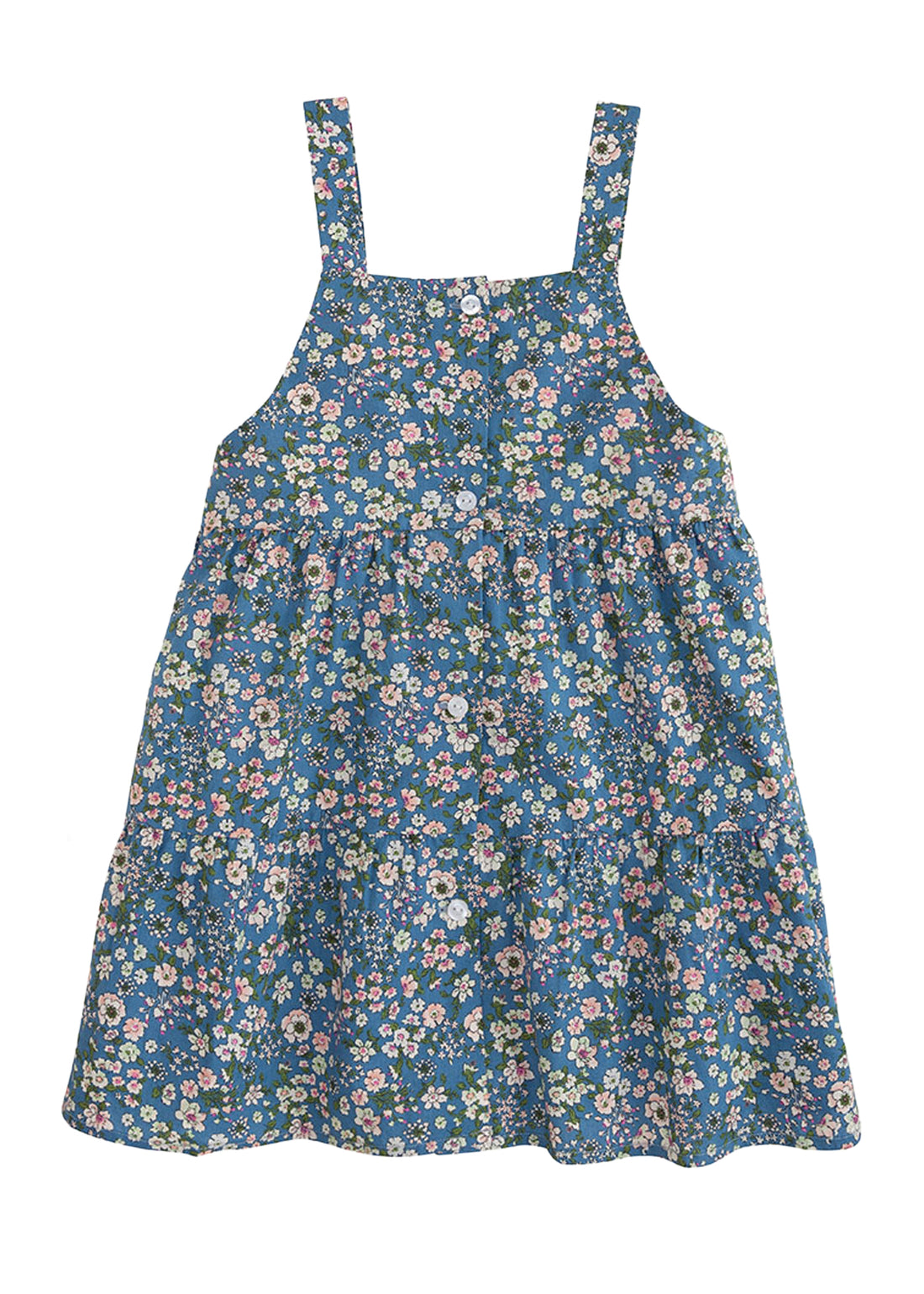 Beatrice Pinafore - Blue Primrose