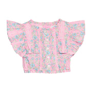 Annie Top - Spring Marguerite Floral
