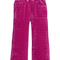 Chelsea Pants - Fuchsia Herringbone Corduroy