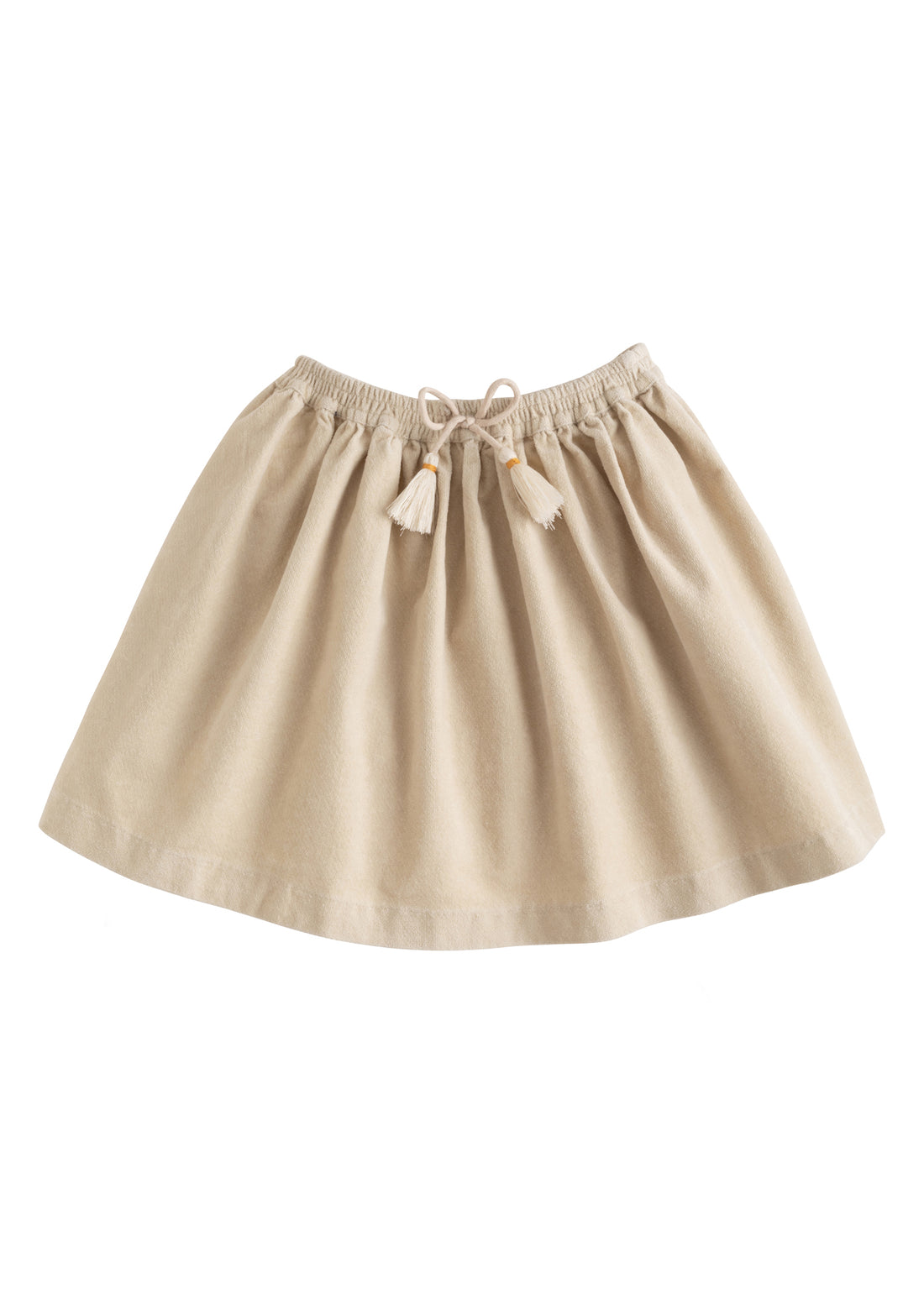 Circle Skirt - Ivory Velvet