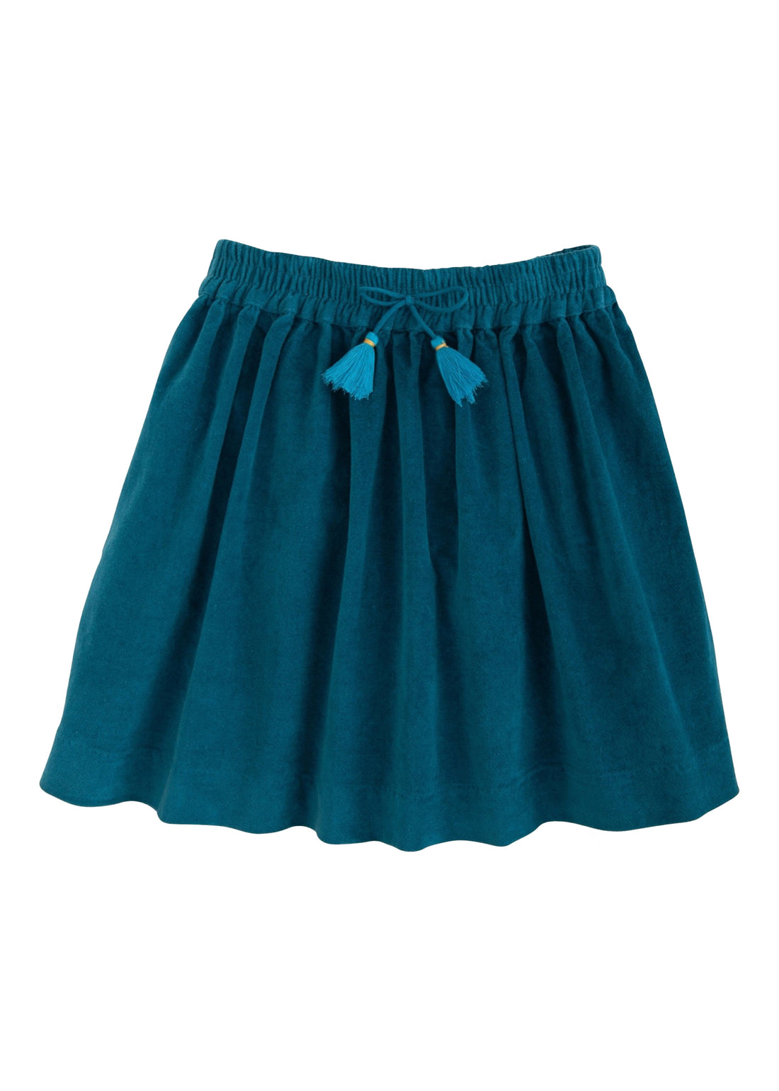 Circle Skirt - Turquoise Velvet
