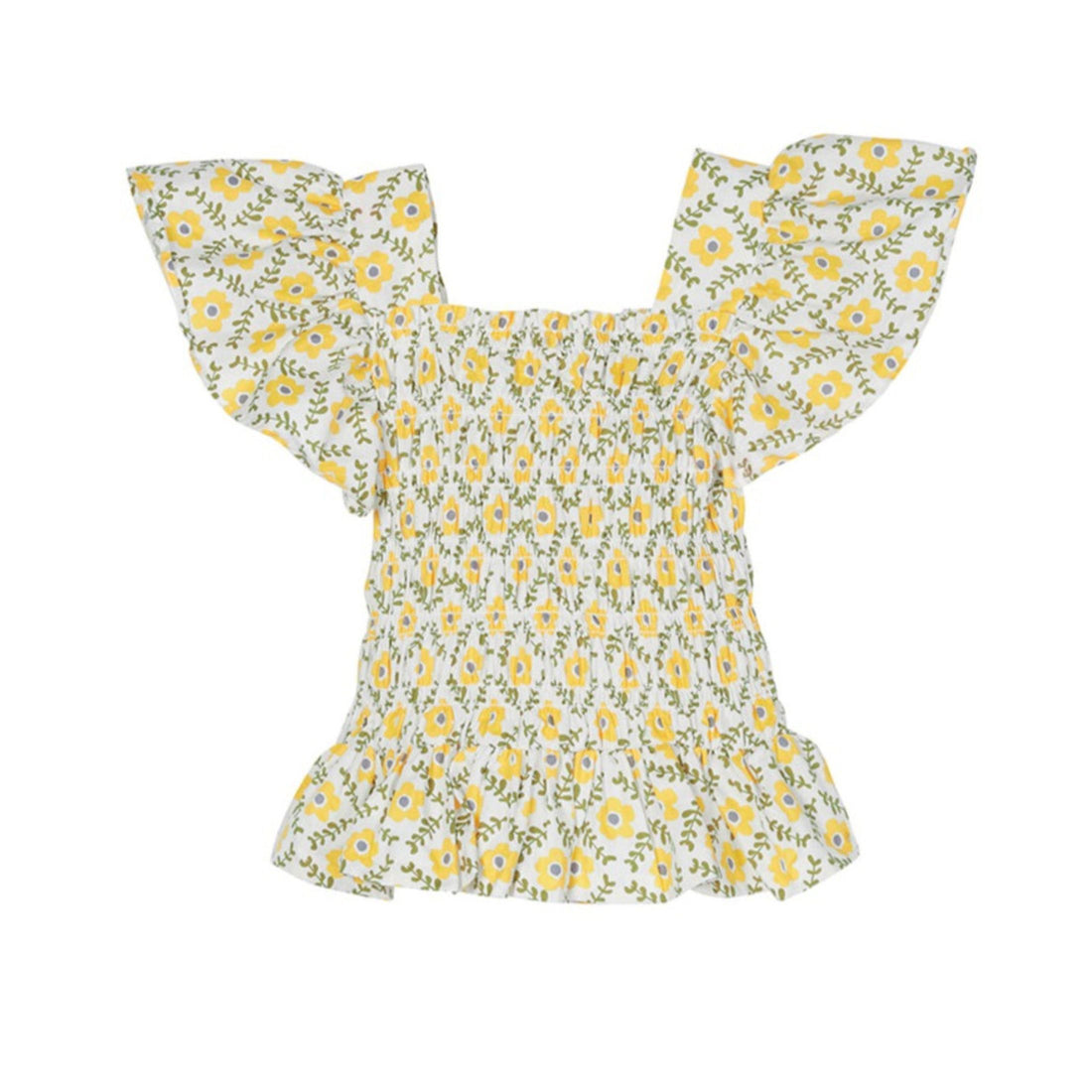 India Top - Lemon Trellis