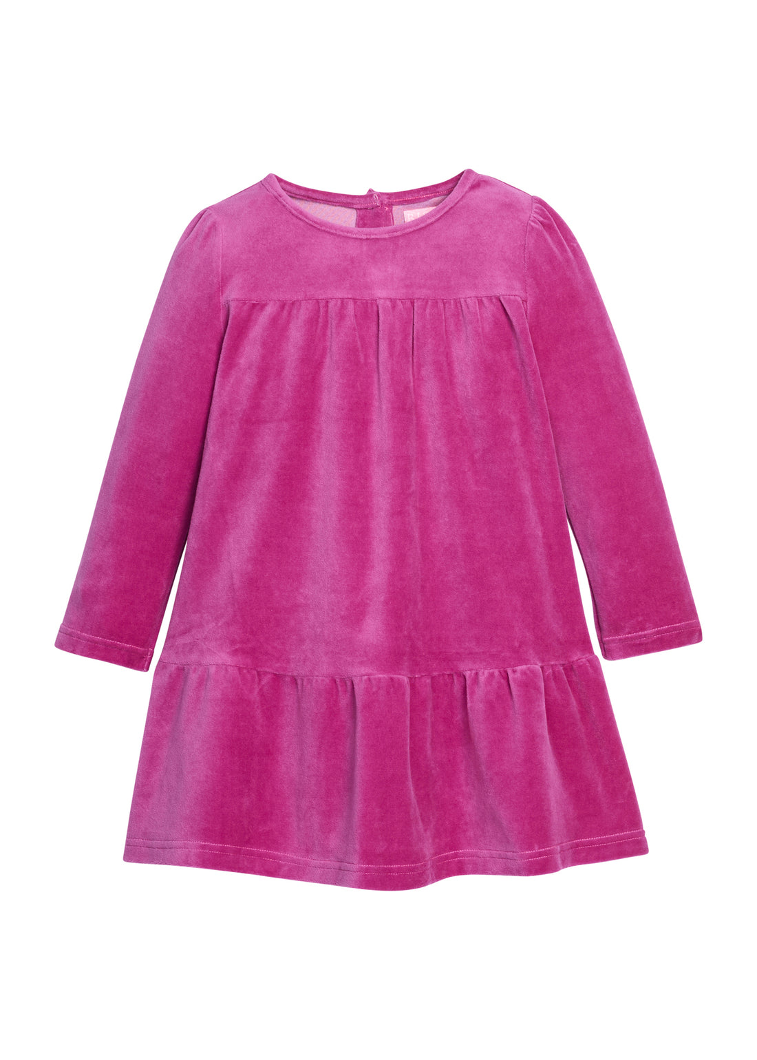 Lisle Dress - Magenta Velour
