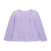 Lisle Top - Lavender Velour