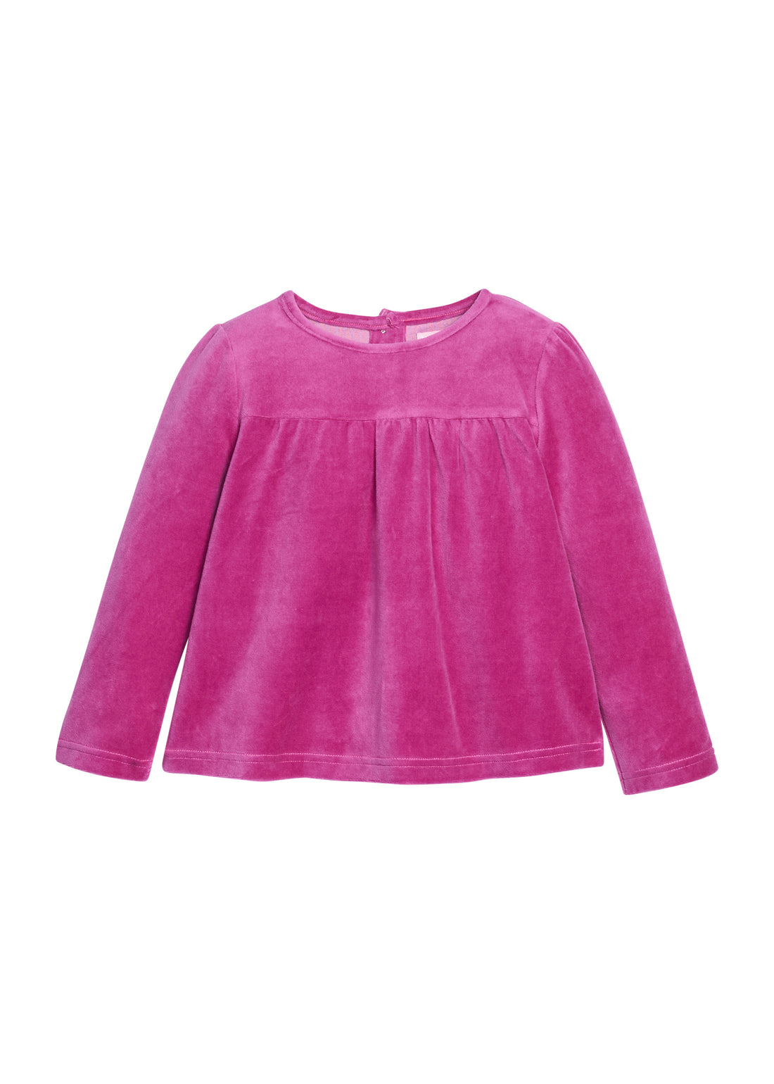 Lisle Top - Magenta Velour