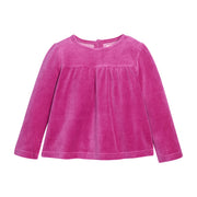 Lisle Top - Magenta Velour