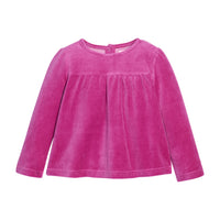 Lisle Top - Magenta Velour