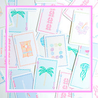 Play Away Mahjong Cards: Beach Edition