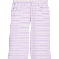 Palazzo Pants - Lavender Sparkle Stripe